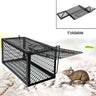 Foldable Mouse Trap Squirrel Trap Small Live Animal Trap Mouse Voles Hamsters Live Cage Rat Mouse Cage Trap for Mice Easy to Catch and Release