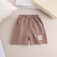 Children's Summer Shorts, Children's Clothing, Korean Cotton And Linen Fabric