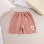 Children's Summer Shorts, Children's Clothing, Korean Cotton And Linen Fabric