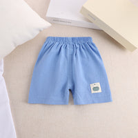 Children's Summer Shorts, Children's Clothing, Korean Cotton And Linen Fabric