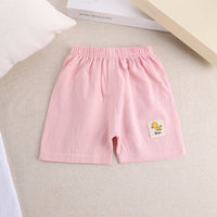 Children's Summer Shorts, Children's Clothing, Korean Cotton And Linen Fabric