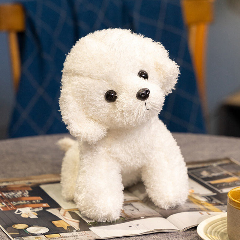 Simulation Curly Teddy Bear Doll Plush Toy
