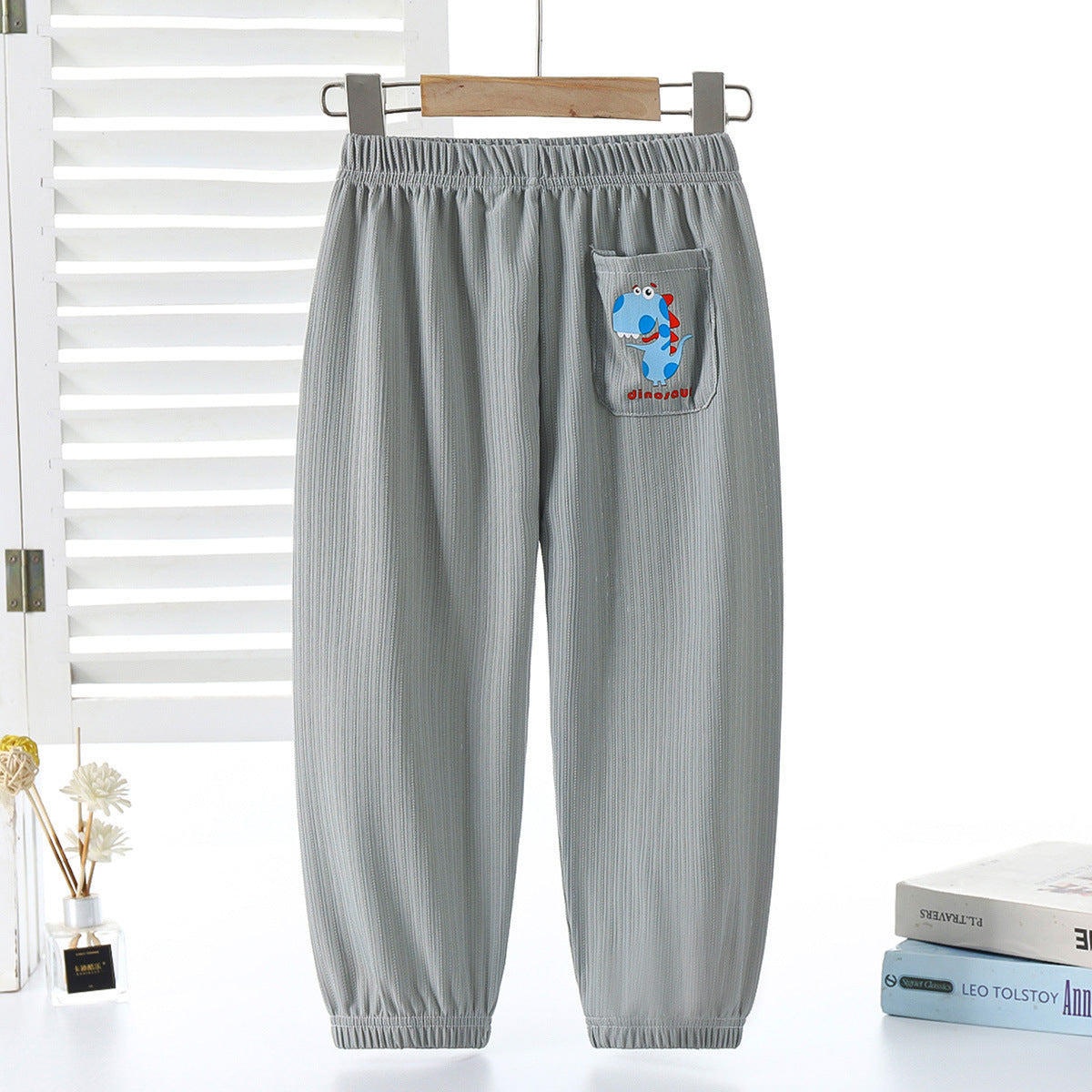 Children's Anti-mosquito Pants Summer Breathable Cartoon Trousers