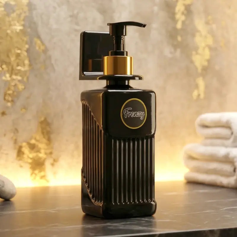 Wall Mounted Liquid Hand Wash Dispenser | Refillable Soap Pump Bottle for Bathroom & Kitchen