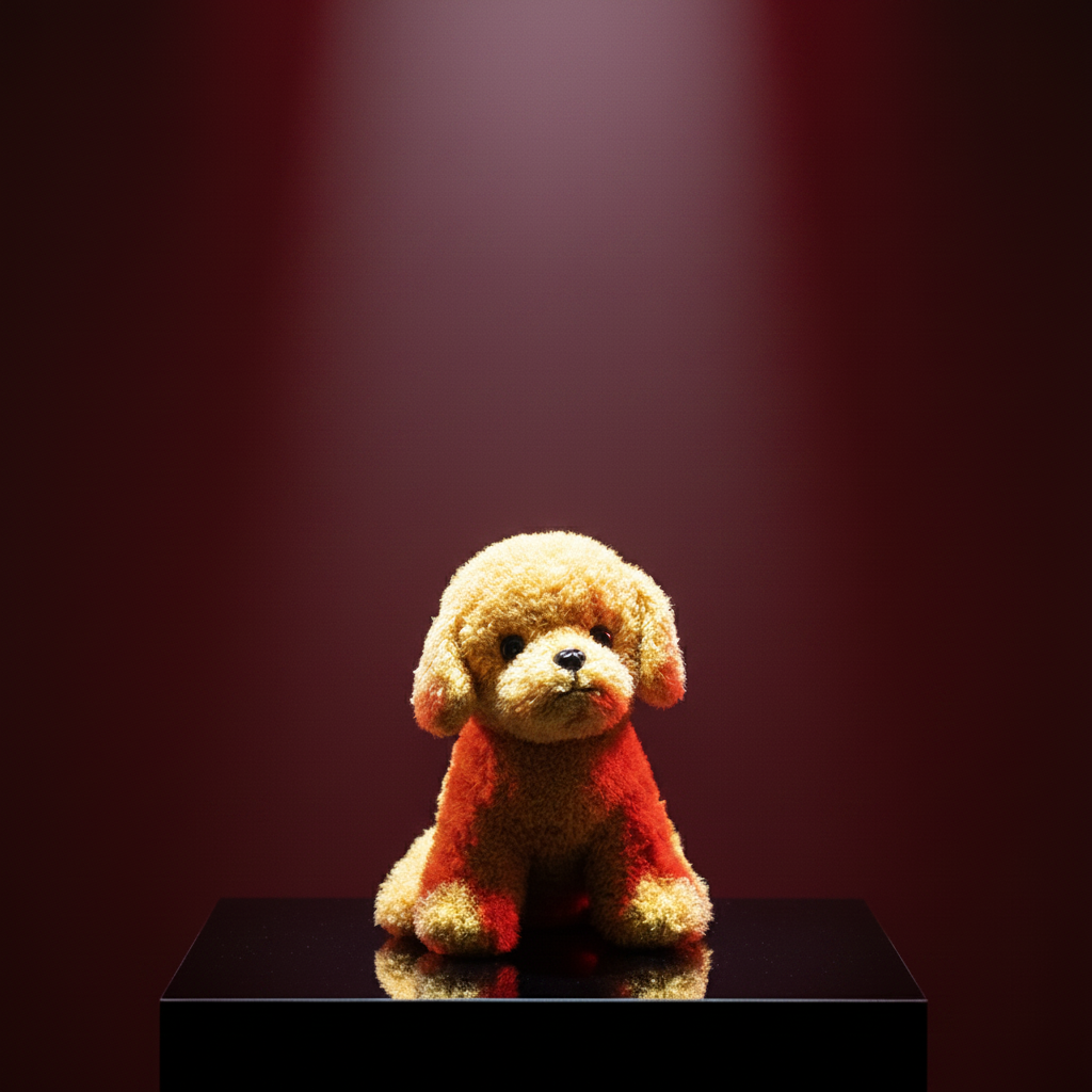 Simulation Curly Teddy Bear Doll Plush Toy