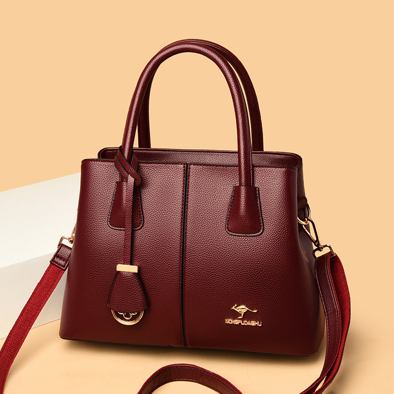 Fashionable Womens Handbag Large-Capacity Shoulder Crossbody Bag
