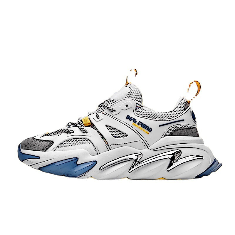 Fashion And Leisure Male Tide Shoes Double Net Autumn Winter Male