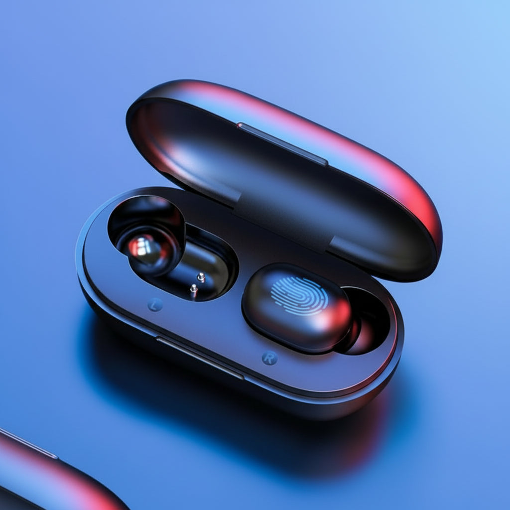Wireless Bluetooth Headset 5.0 Binaural Stereo In-Ear Motion Waterproof