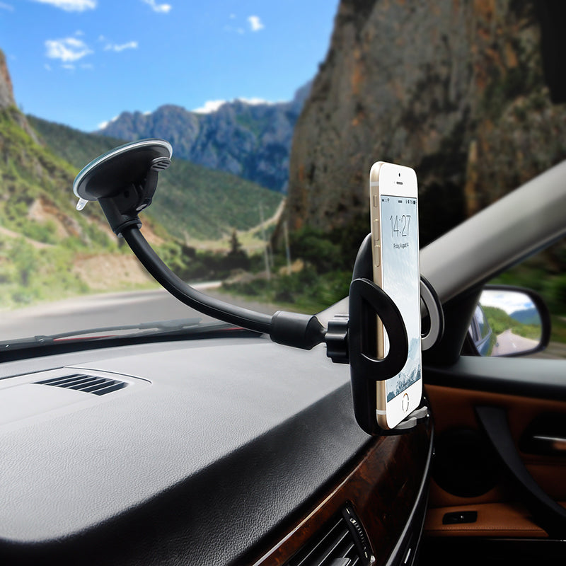 Dashboard mobile phone bracket