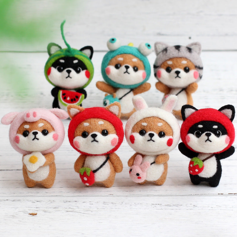 Diy Material Bag To Pass The Time Cute Plush Doll