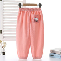 Children's Anti-mosquito Pants Summer Breathable Cartoon Trousers