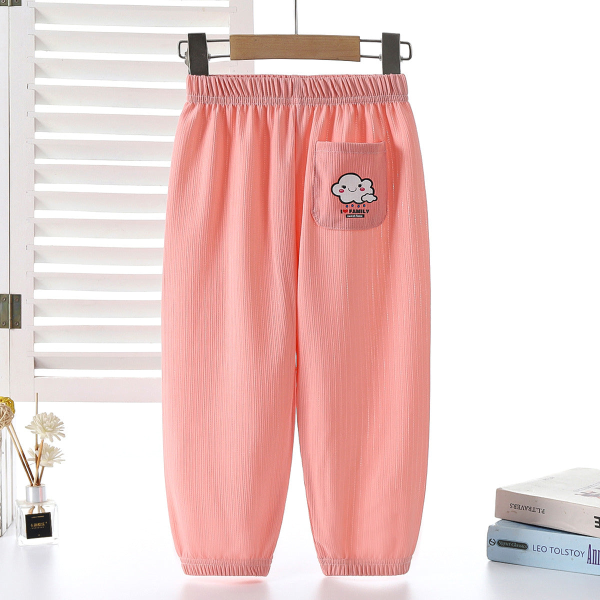 Children's Anti-mosquito Pants Summer Breathable Cartoon Trousers
