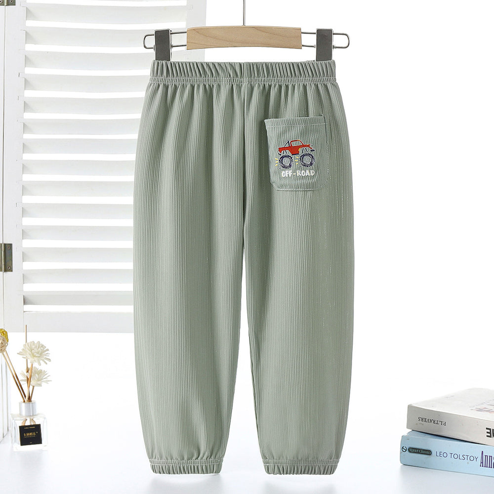 Children's Anti-mosquito Pants Summer Breathable Cartoon Trousers
