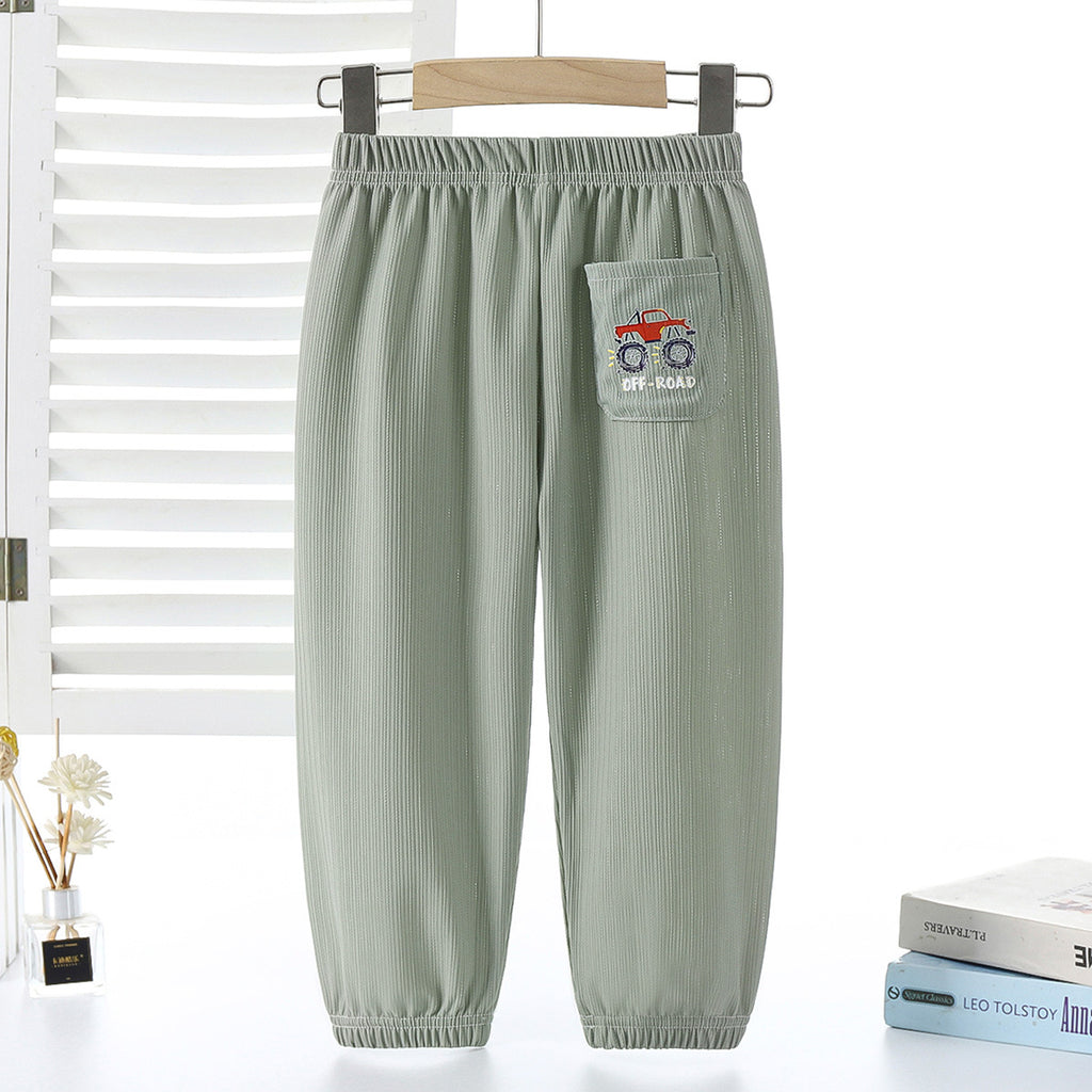 Children's Anti-mosquito Pants Summer Breathable Cartoon Trousers