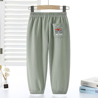 Children's Anti-mosquito Pants Summer Breathable Cartoon Trousers
