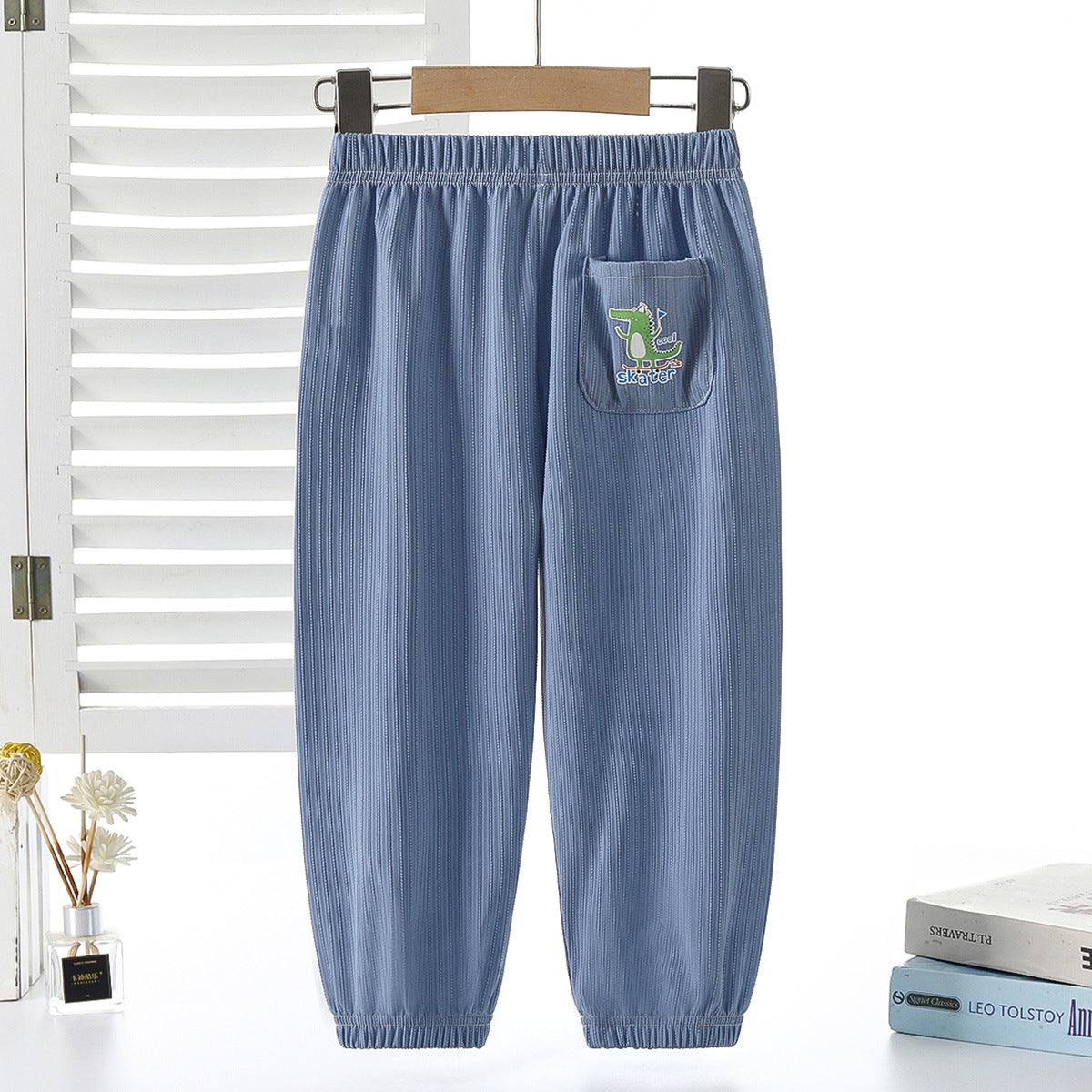 Children's Anti-mosquito Pants Summer Breathable Cartoon Trousers