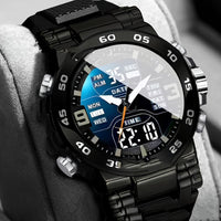 Waterproof Electronic Watch For Outdoor Sports Trendy And Glow-in-the-dark
