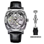 Relief-cut Hollowed-out Fully Automatic Mechanical Watch For Men