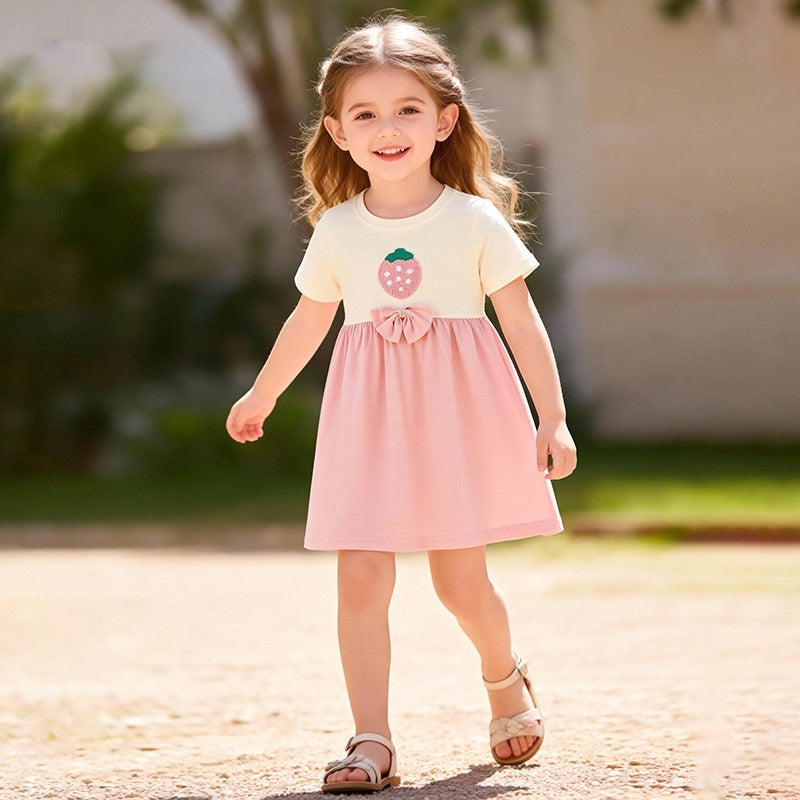 Sweet And Cute Summer Kids Dress