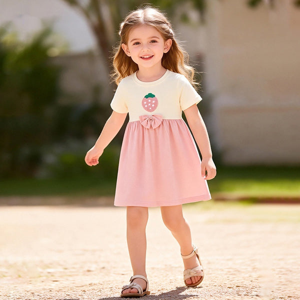 Sweet And Cute Summer Kids Dress