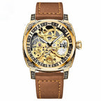 Relief-cut Hollowed-out Fully Automatic Mechanical Watch For Men