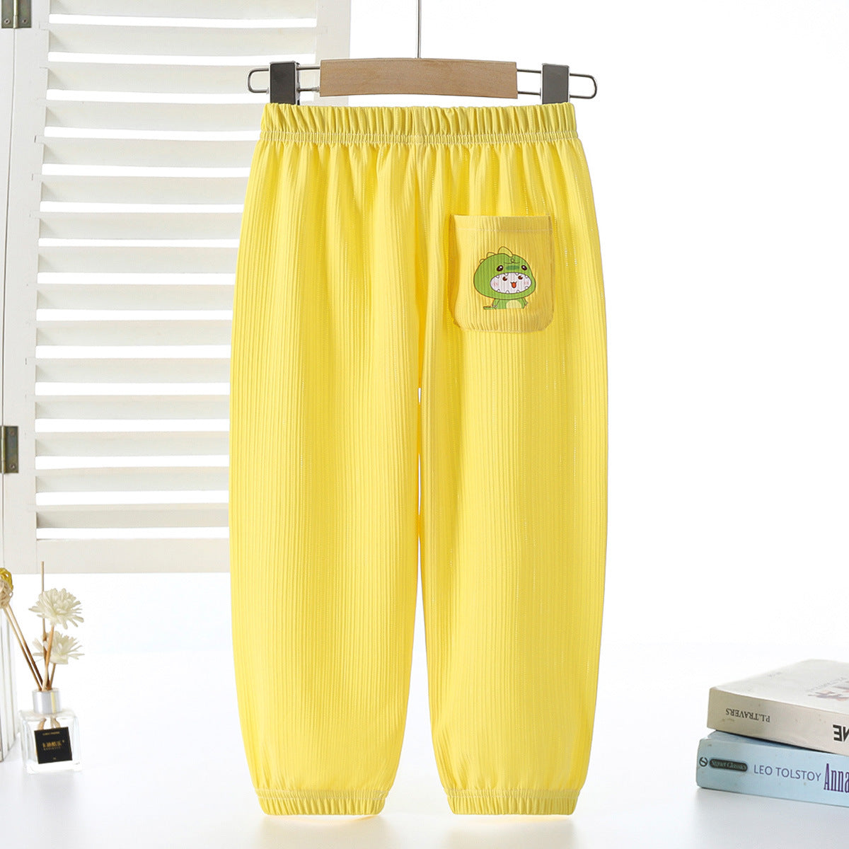 Children's Anti-mosquito Pants Summer Breathable Cartoon Trousers