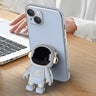 3D Astronaut Phone Case Anti-Drop Electroplating Bracket