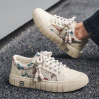 Trendy Wild Four Seasons Canvas Sneakers