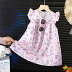 Children's Chiffon Floral Dress Children's Skirt