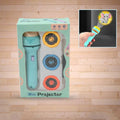 Mini LED Projection Flashlight Toy for Kids – Educational Slide Projector with 3 Picture Discs & Learning Images