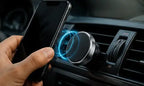 MagHold 360° Magnetic Car Mobile Holder for AC Vent | Strong Magnet Zinc Alloy Phone Mount | Universal Rotatable Car Phone Holder for All Smartphones