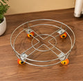 Gas Cylinder Trolley – Heavy-Duty Steel LPG Cylinder Stand with Wheels for Easy Movement