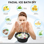 Premium Collapsible Ice Facial Wash Basin – Minimalist Skincare Essential