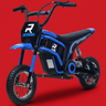 24V 350W Electric Dirt Bike Up to 15 MPH w/ Twist Grip Throttle, Blue
