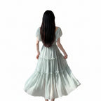 Chiffon Suspender Dress For Women