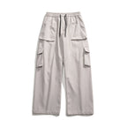 Loose Straight Track Pants Men