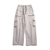 Loose Straight Track Pants Men