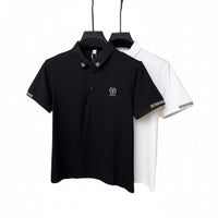 Lapel Short-sleeved T-shirt Versatile Polo Shirt Men