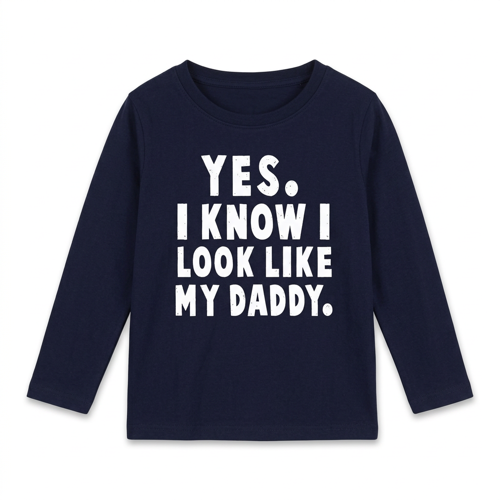 Navy graphic T-shirt