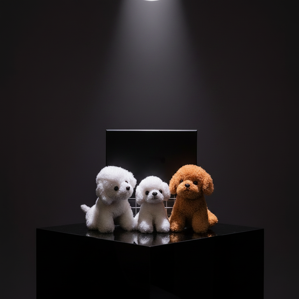 Simulation Curly Teddy Bear Doll Plush Toy