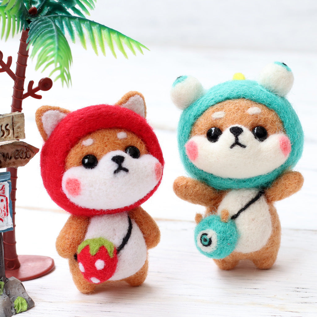 Diy Material Bag To Pass The Time Cute Plush Doll