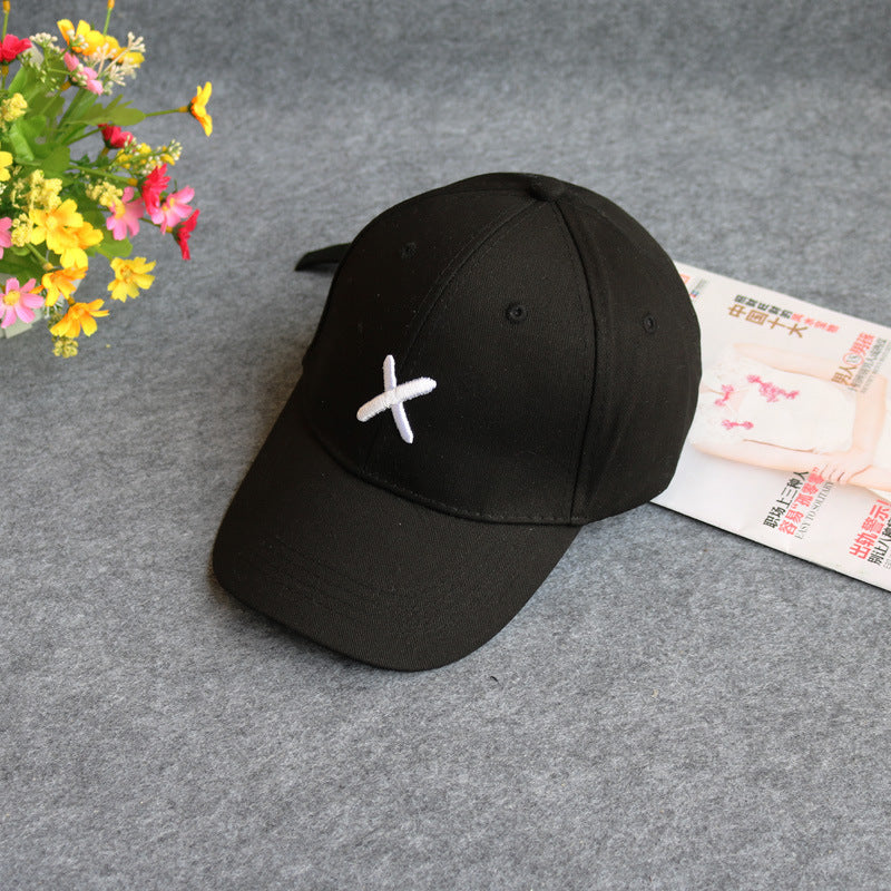 Curved-brim Baseball Cap For Students Mens Sun Hat