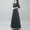 Dress Mother Dress Big Swing Dress Noble Long Skirt Women