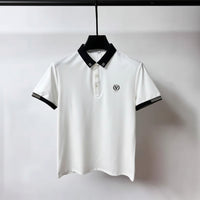Lapel Short-sleeved T-shirt Versatile Polo Shirt Men