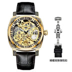 Relief-cut Hollowed-out Fully Automatic Mechanical Watch For Men