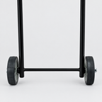 Gas cylinder trolley wheel detail