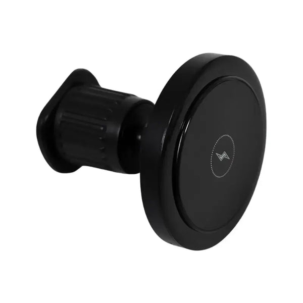 Magnetic Wireless Car Charger with Music Reactive Lights | 360° Rotating Air Vent Phone Mount for iPhone