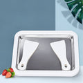 Rolled Ice Cream Maker Pan | Homemade Frozen Dessert Machine with 2 Spatulas for Ice Cream, Gelato & Yogurt