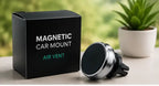 MagHold 360° Magnetic Car Mobile Holder for AC Vent | Strong Magnet Zinc Alloy Phone Mount | Universal Rotatable Car Phone Holder for All Smartphones