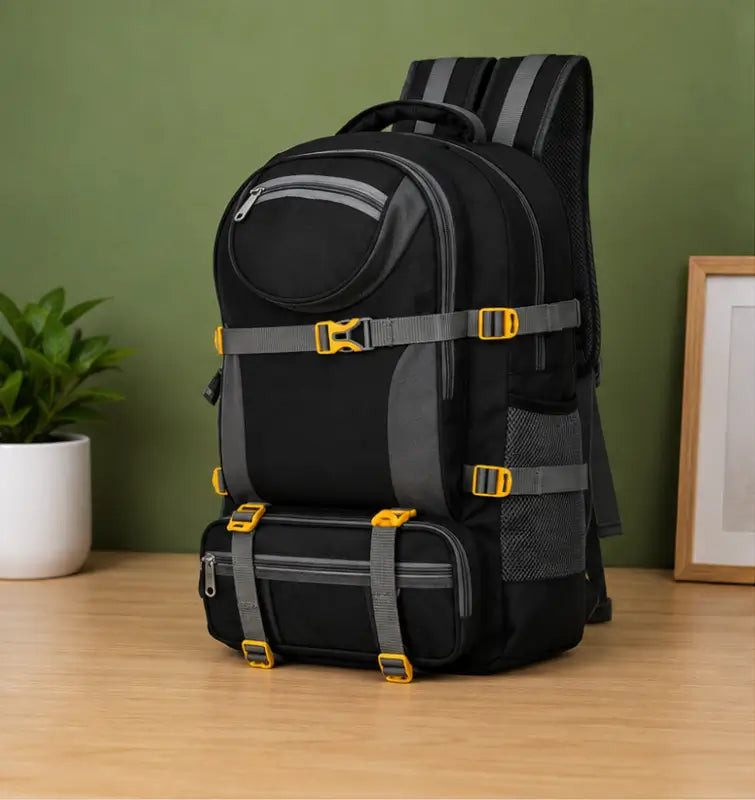 Water-Resistant Hiking & Trekking Backpack – Large Capacity Travel Rucksack with Laptop Compartment